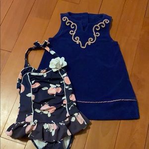 Janie and Jack Girls Swim Set